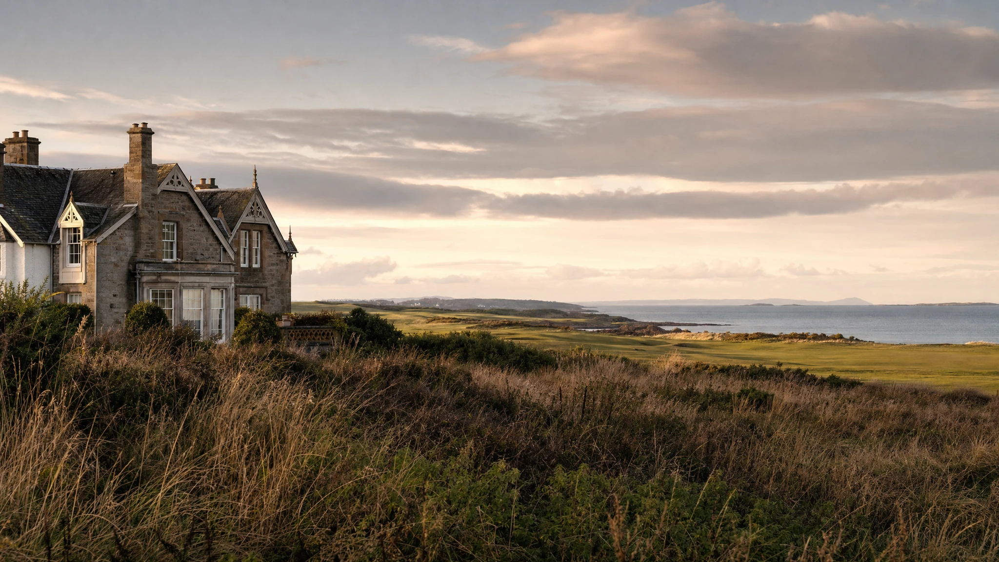 Removals from London to Gullane: A refined house beside the Gullane links and East Lothian dunes